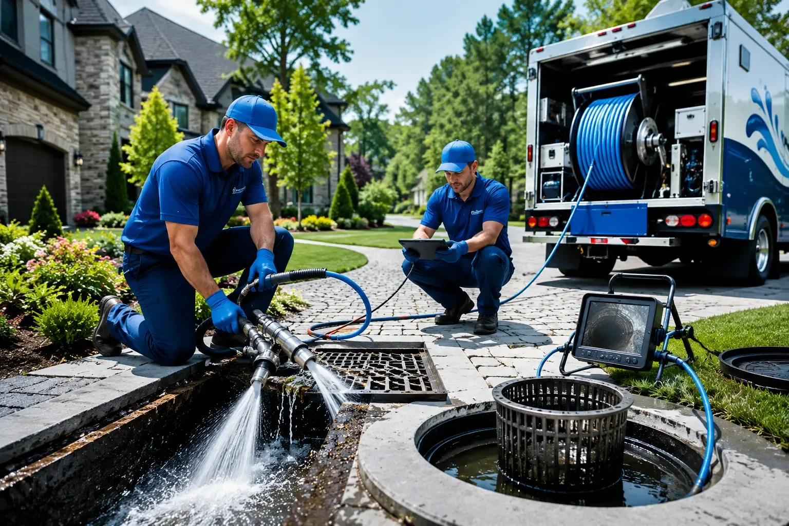 Local outdoor drain cleaning professionals in Fox, OK
